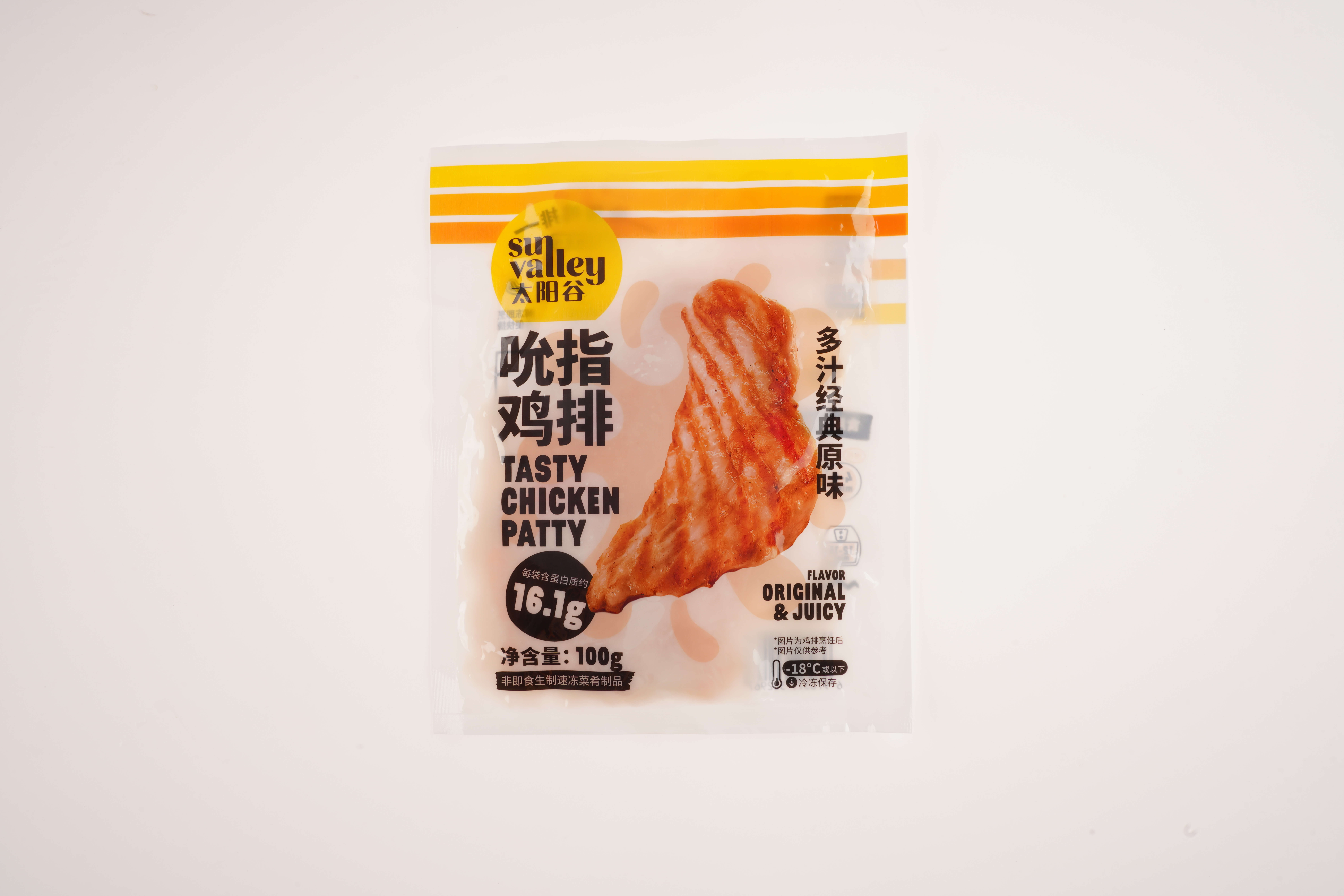 吮指鸡排多汁经典原味/100g